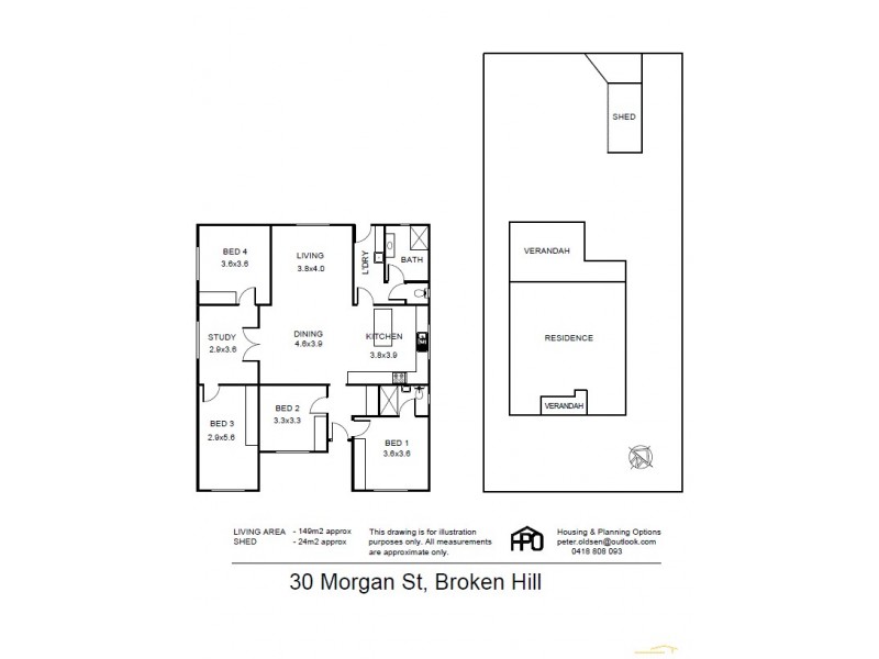 30 Morgan Street, Broken Hill NSW 2880 Floorplan