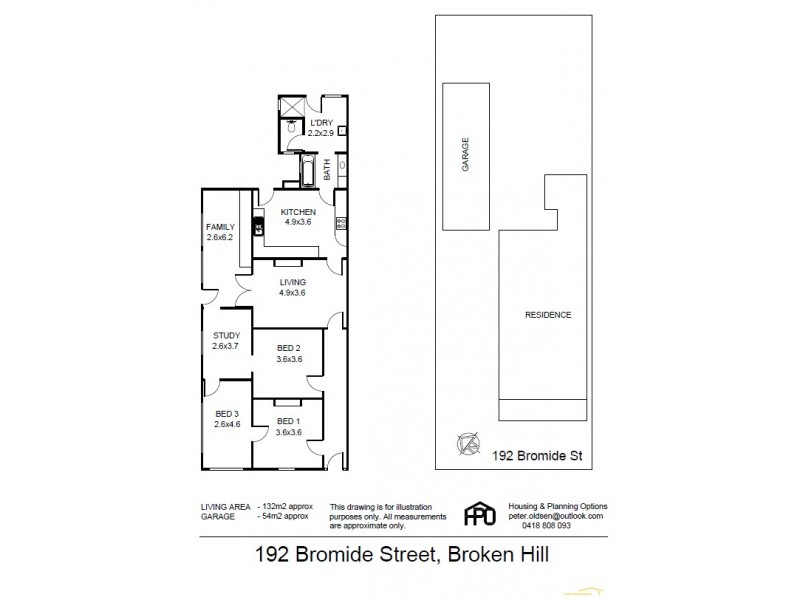 192 Bromide Street, Broken Hill NSW 2880 Floorplan