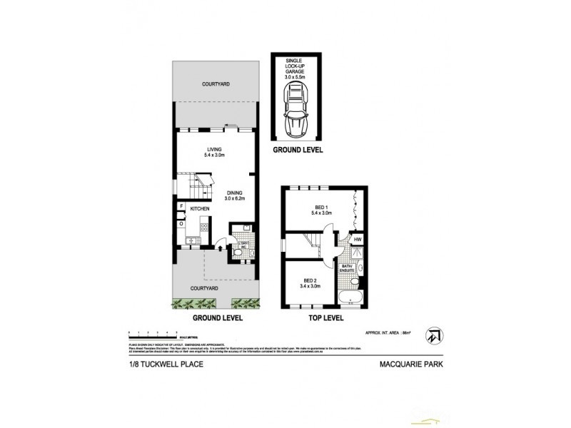 1/8 Tuckwell Place, Macquarie Park NSW 2113 Floorplan