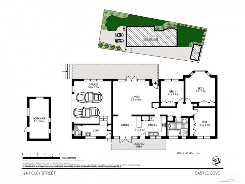 2a Holly Street, Castle Cove NSW 2069 Floorplan