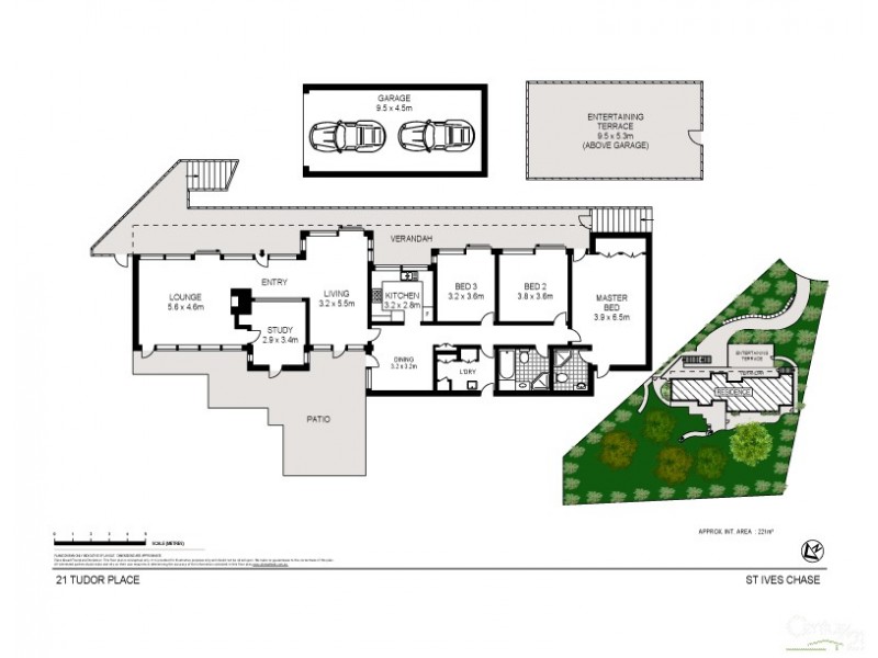 21 Tudor Place, St Ives NSW 2075 Floorplan