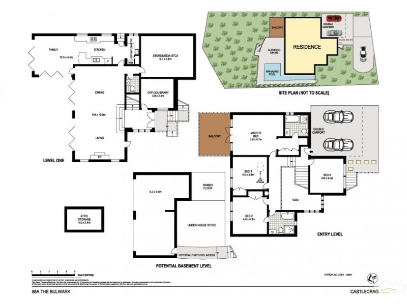 88a The Bulwark, Castlecrag NSW 2068 Floorplan