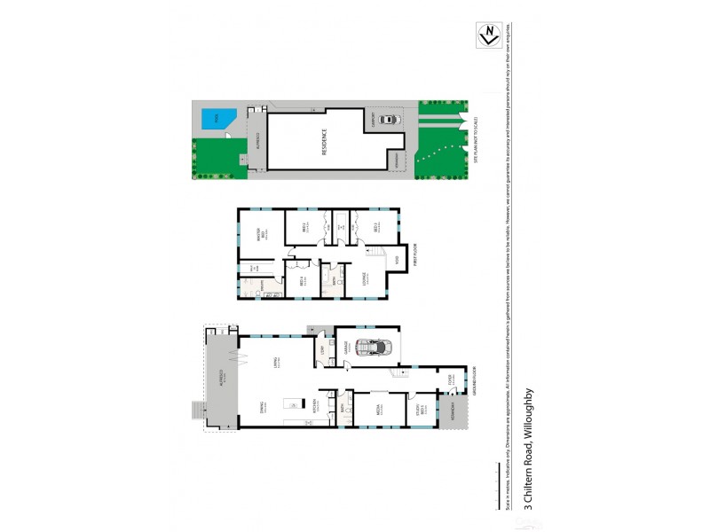 3 Chiltern Road, Willoughby NSW 2068 Floorplan