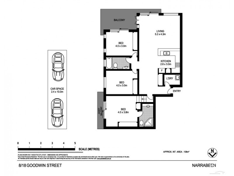 8/18-20 Goodwin Street, Narrabeen NSW 2101 Floorplan