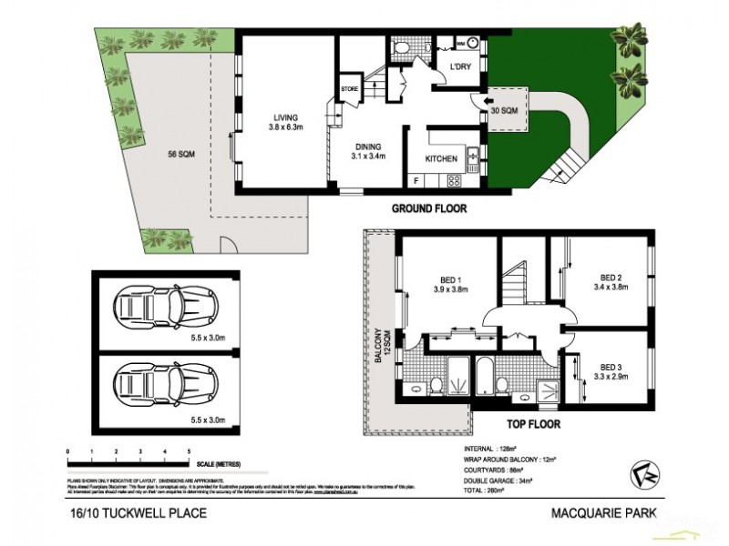 16/10 Tuckwell Place, Macquarie Park NSW 2113 Floorplan