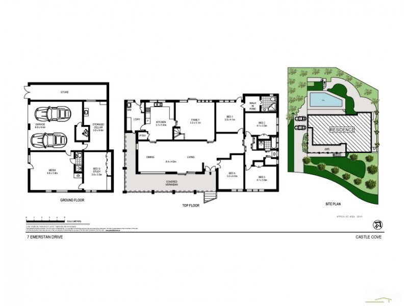 7 Emerstan Drive, Castle Cove NSW 2069 Floorplan