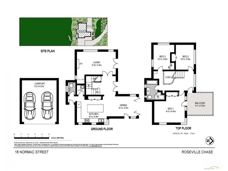 18 Normac Street, Roseville Chase NSW 2069 Floorplan
