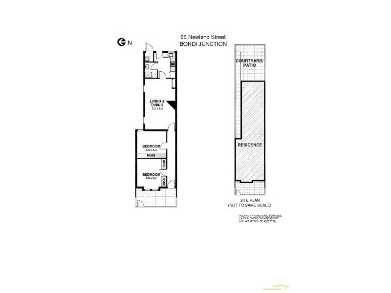 96 Newland Street, Bondi Junction NSW 2022 Floorplan