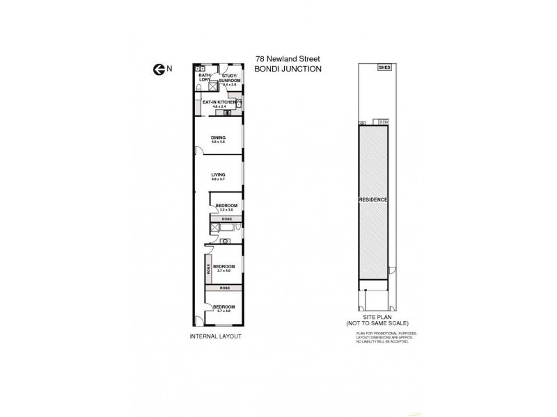 78 Newland Street, Bondi Junction NSW 2022 Floorplan