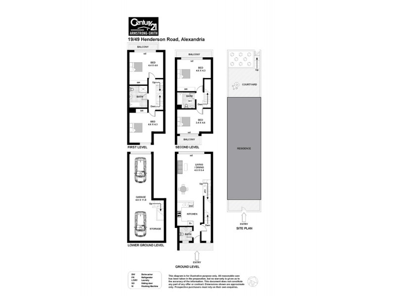 19/49 Henderson Road, Alexandria NSW 2015 Floorplan