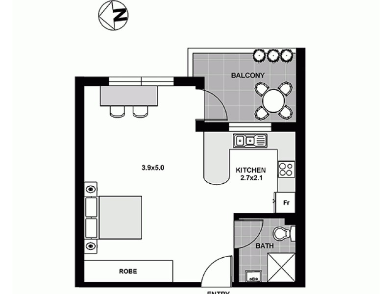 1013/212 Bondi Road, Bondi NSW 2026 Floorplan