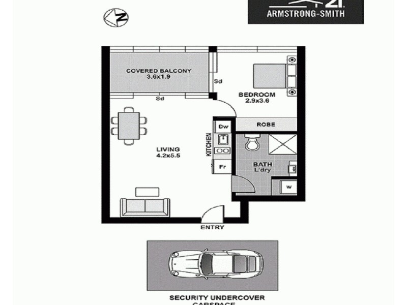 1006/80 Ebley Street, Bondi Junction NSW 2022 Floorplan