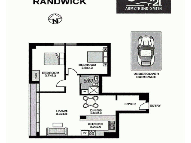 41/69 St Marks Road, Randwick NSW 2031 Floorplan