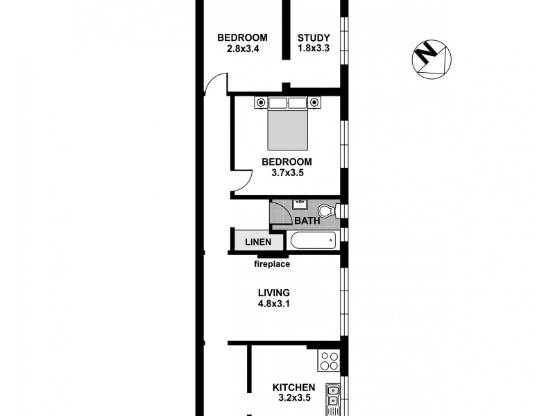5/76 Hall Street, Bondi Beach NSW 2026 Floorplan