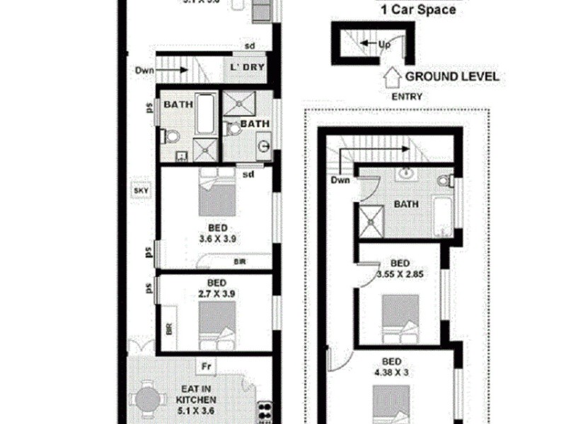 3/17-19 Bondi Road, Bondi Junction NSW 2022 Floorplan