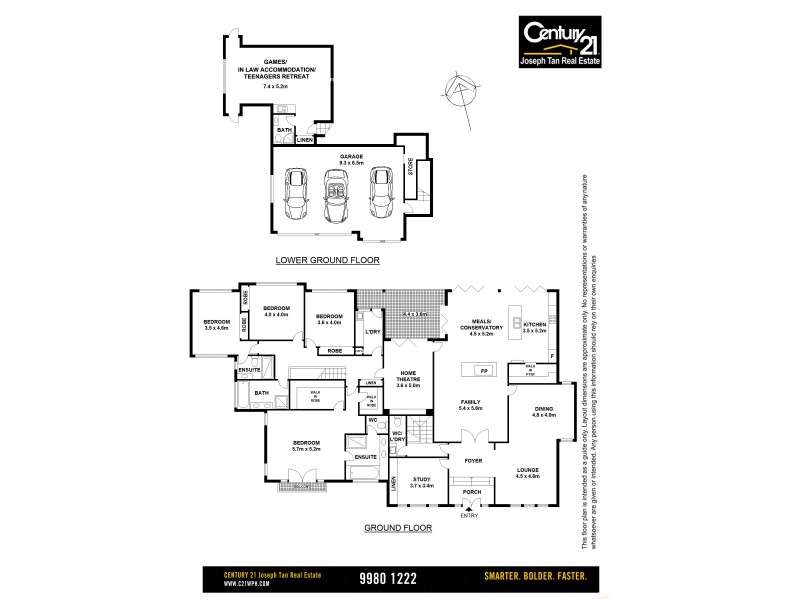 47 Larissa Avenue, West Pennant Hills NSW 2125 Floorplan