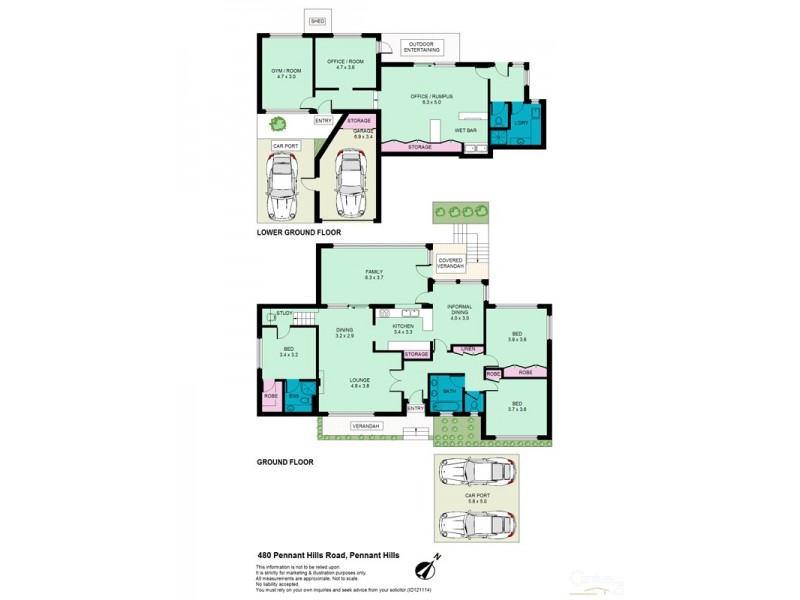 480 Pennant Hills Road, Pennant Hills NSW 2120 Floorplan