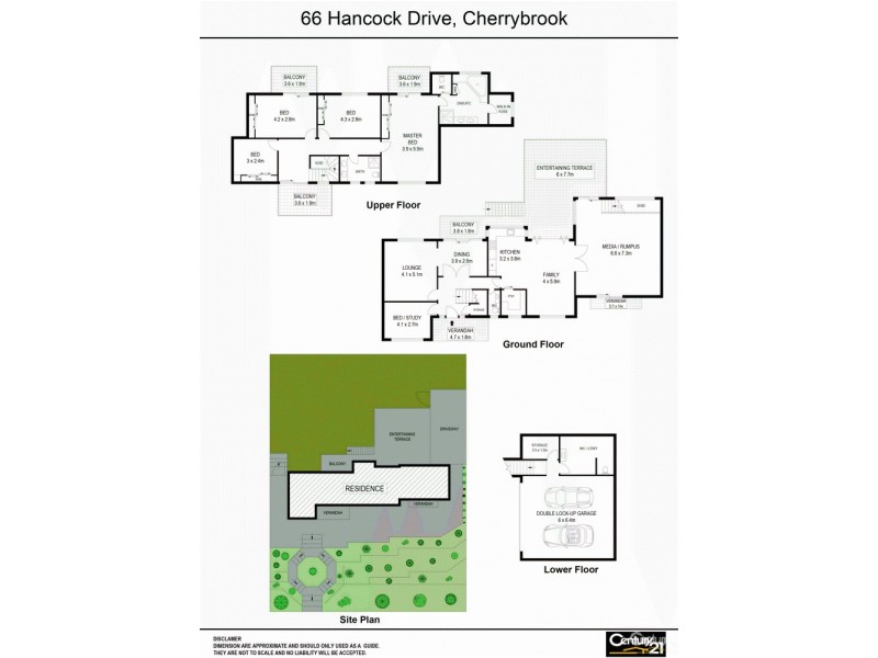 66 Hancock Drive, Cherrybrook NSW 2126 Floorplan
