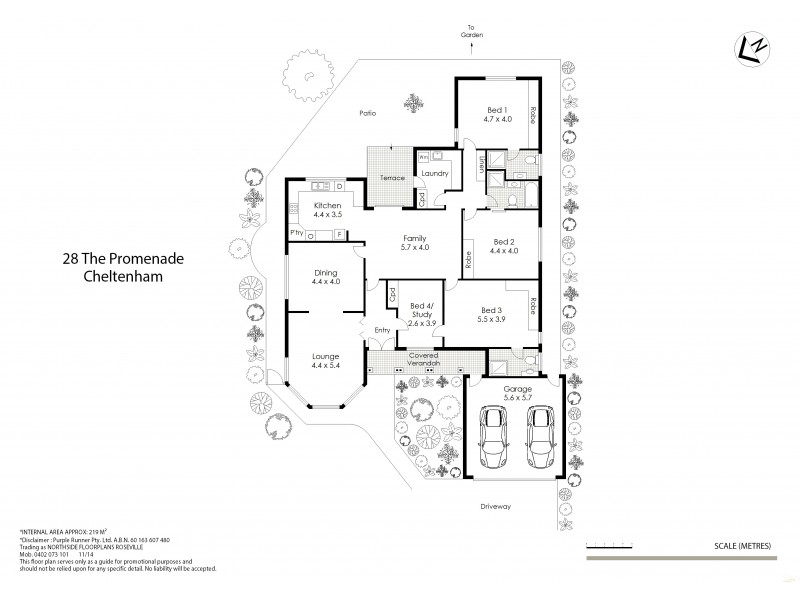 28 The Promenade, Cheltenham NSW 2119 Floorplan