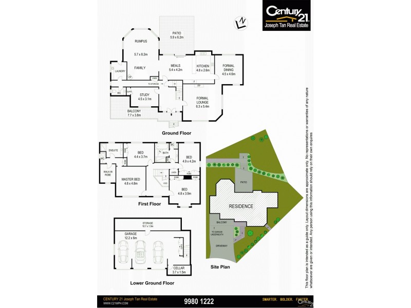20 Sallaway Place, West Pennant Hills NSW 2125 Floorplan