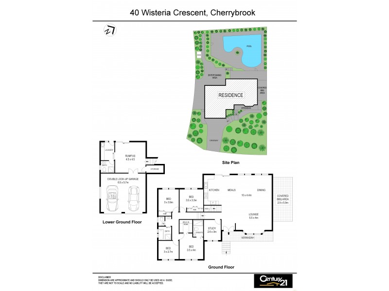 40 Wisteria Crescent, Cherrybrook NSW 2126 Floorplan