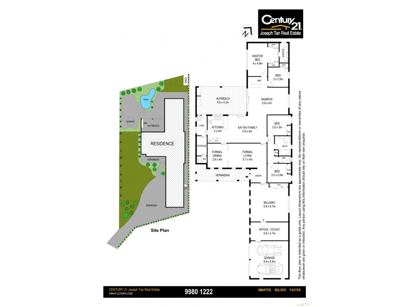 3 Scarborough Close, West Pennant Hills NSW 2125 Floorplan