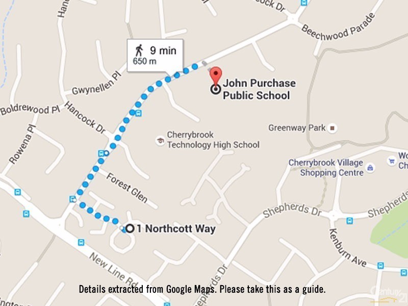 1 Northcott Way, Cherrybrook NSW 2126