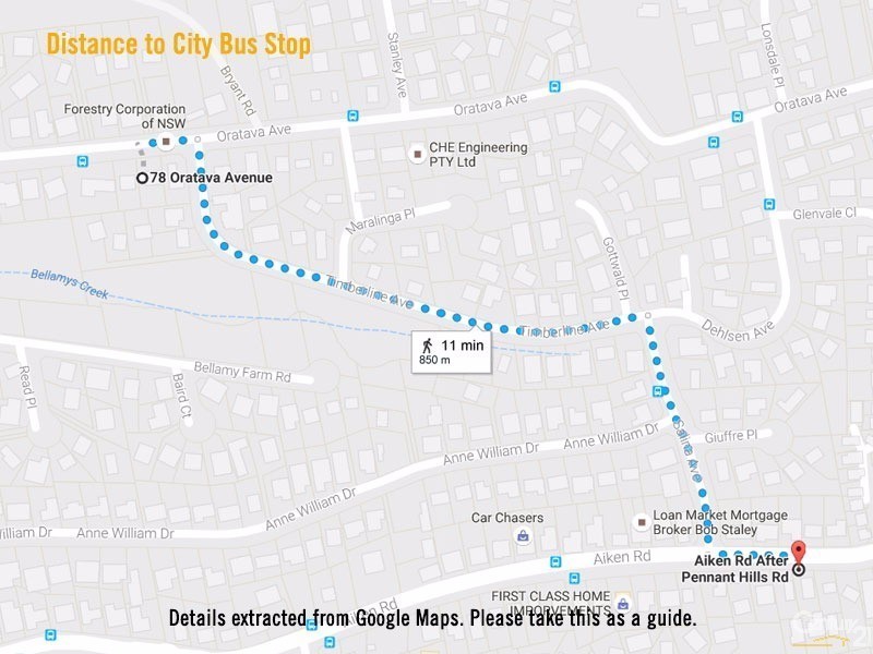 78 Oratava Avenue, West Pennant Hills NSW 2125