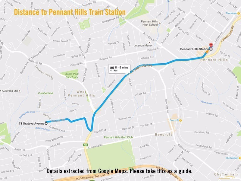 78 Oratava Avenue, West Pennant Hills NSW 2125