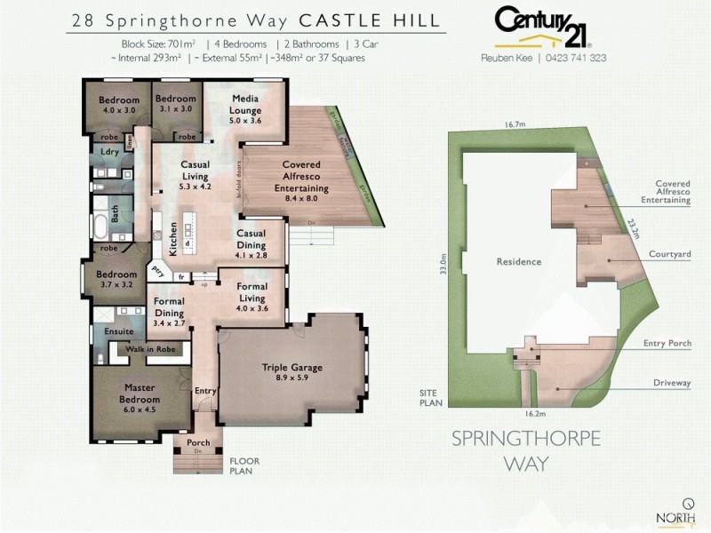 28 Springthorpe Way, Castle Hill NSW 2154 Floorplan