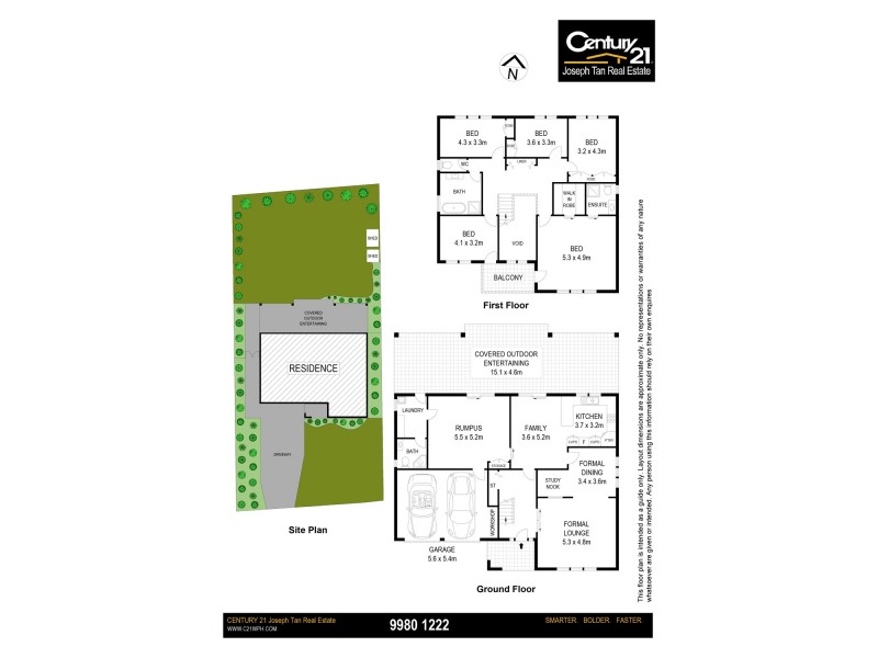 13 Gray Spence Crescent, West Pennant Hills NSW 2125 Floorplan