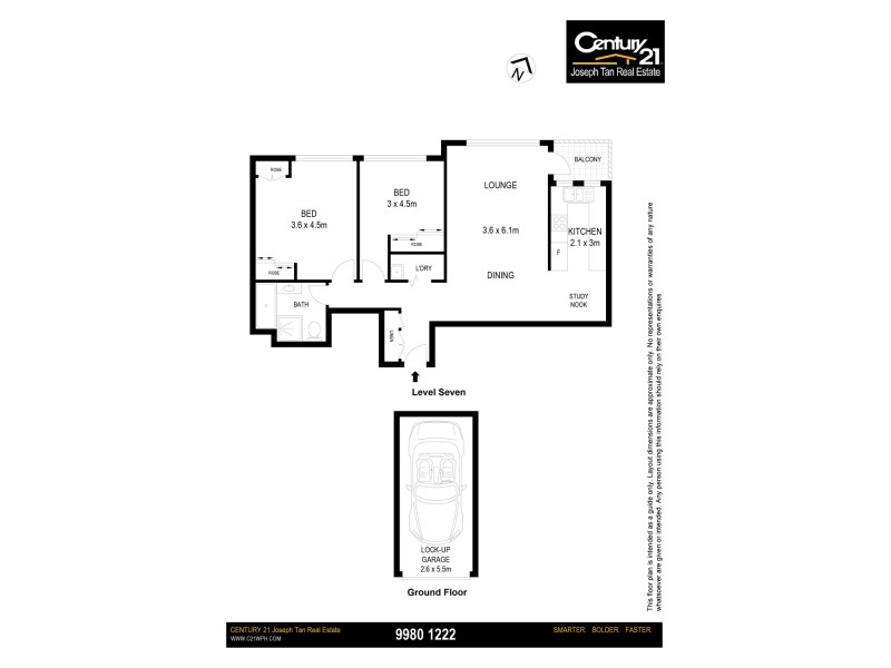 32/5 Good Street, Parramatta NSW 2150 Floorplan