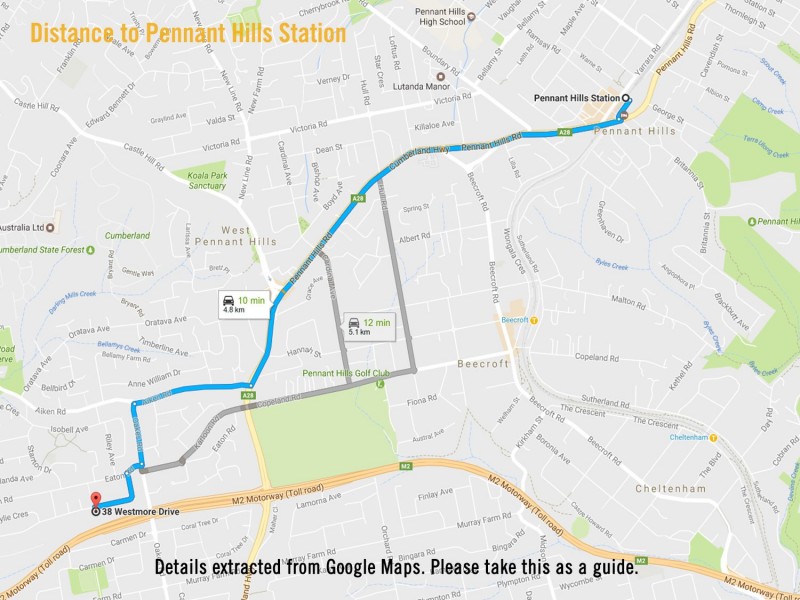 38 Westmore Drive, West Pennant Hills NSW 2125