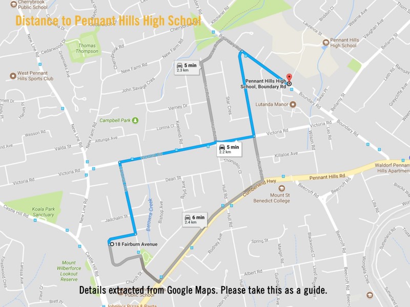 18 Fairburn Avenue, West Pennant Hills NSW 2125