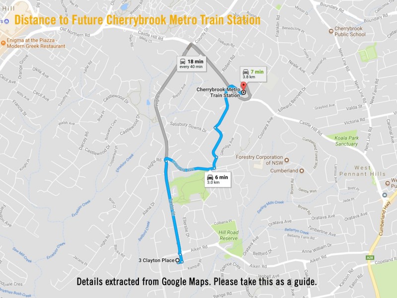 3 Clayton Place, West Pennant Hills NSW 2125