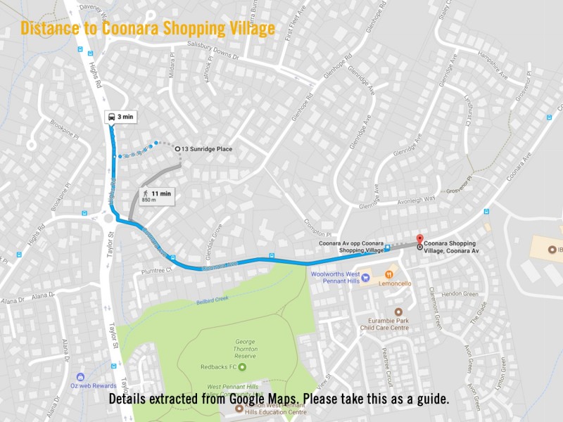 13 Sunridge Place, West Pennant Hills NSW 2125