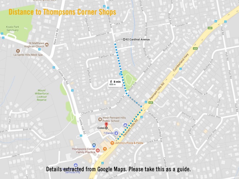 92 Cardinal Avenue, West Pennant Hills NSW 2125