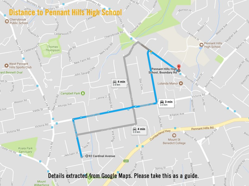 92 Cardinal Avenue, West Pennant Hills NSW 2125