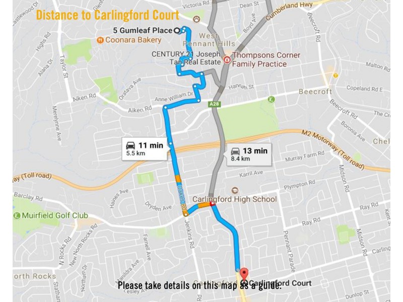 5 Gumleaf Place, West Pennant Hills NSW 2125