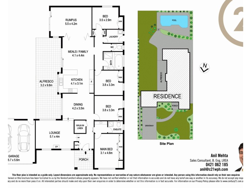 18 Gray Spence Crescent, West Pennant Hills NSW 2125 Floorplan