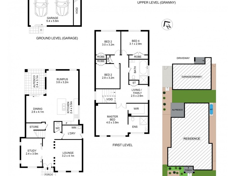22 Thorogood Boulevard, Kellyville NSW 2155 Floorplan
