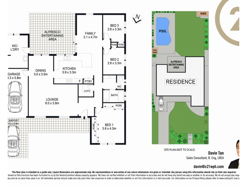 21 Gordonia Grove, Baulkham Hills NSW 2153 Floorplan