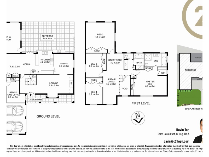 21 Darlington Drive, Cherrybrook NSW 2126 Floorplan