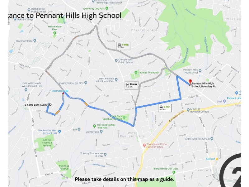 13 Yarra Burn Avenue, West Pennant Hills NSW 2125