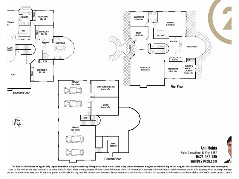 13 Yarra Burn Avenue, West Pennant Hills NSW 2125 Floorplan