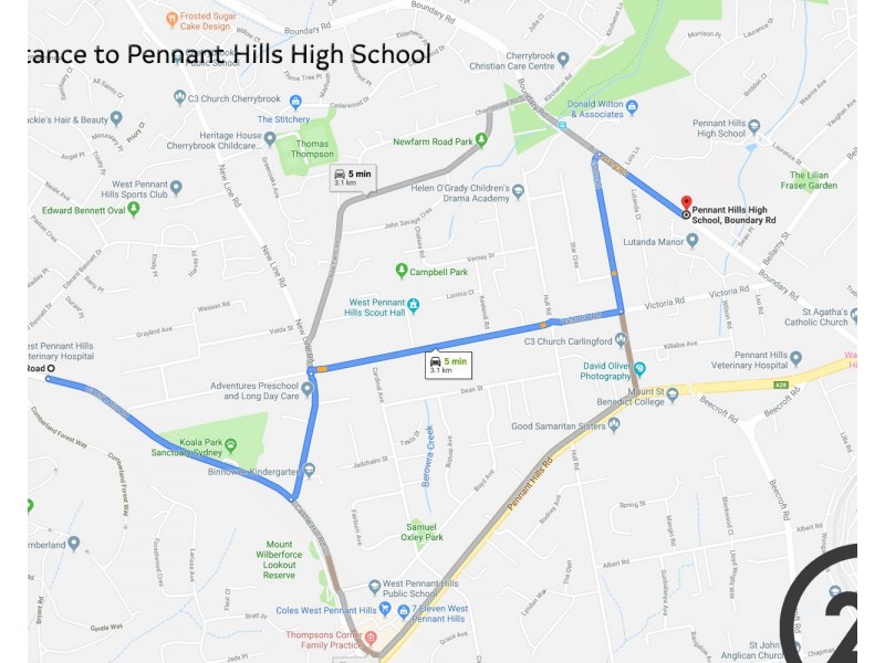 126 Castle Hill Road, West Pennant Hills NSW 2125