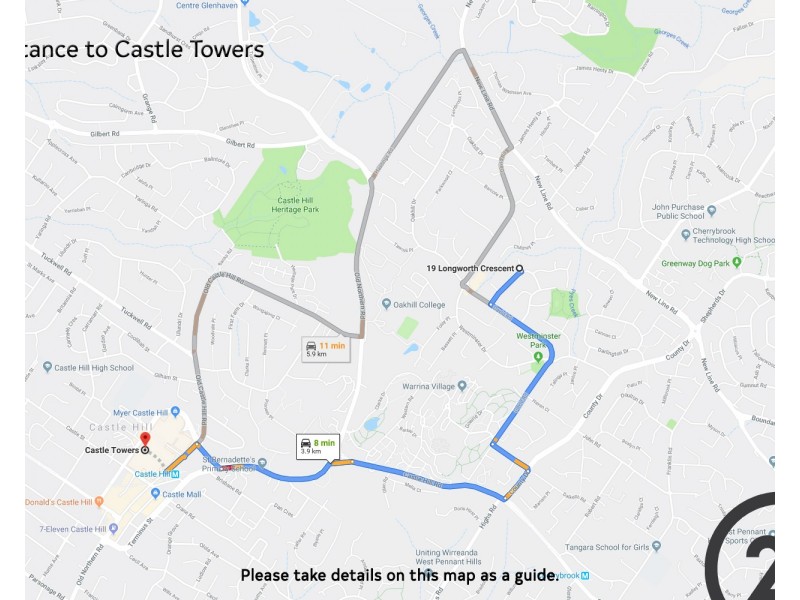 1 Dinmore Place, Castle Hill NSW 2154