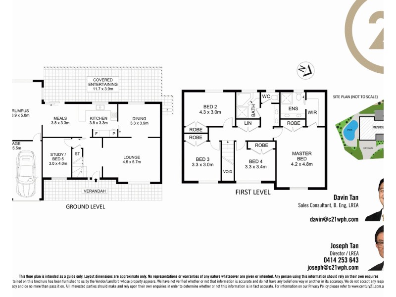 1 Dinmore Place, Castle Hill NSW 2154 Floorplan