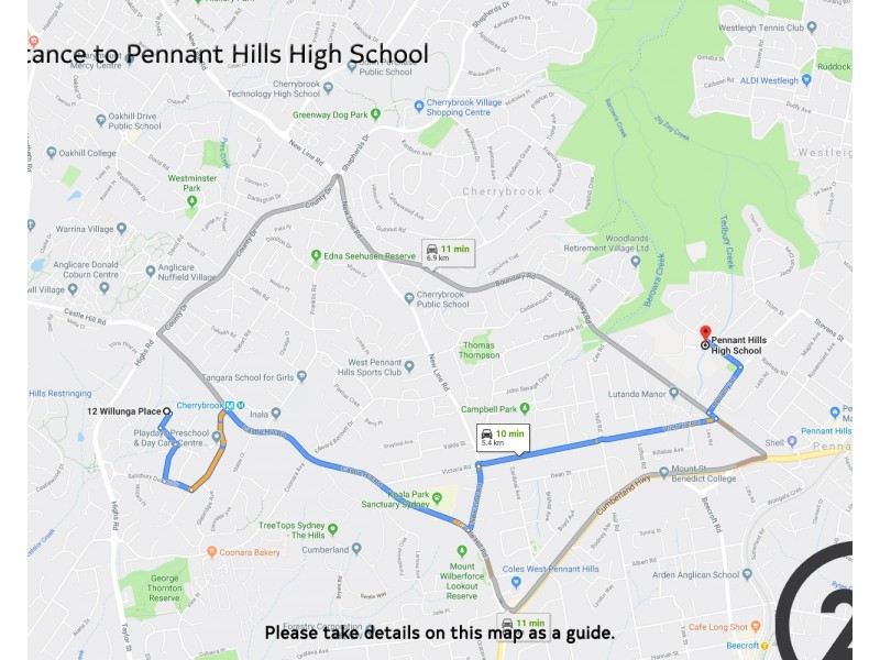 12 Willunga Place, West Pennant Hills NSW 2125