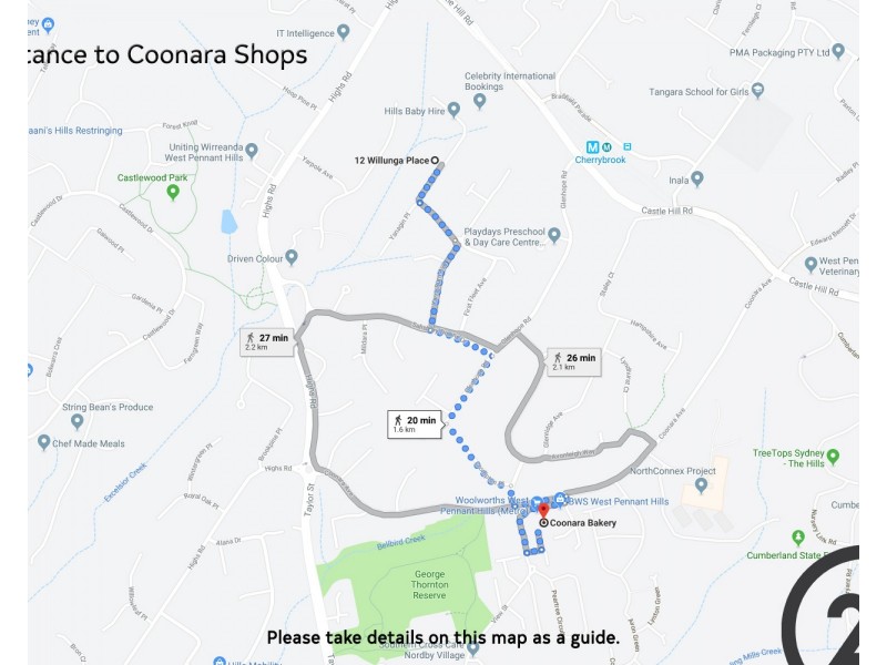 12 Willunga Place, West Pennant Hills NSW 2125